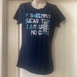 Harry Potter I Solemnly Swear I Am Up To No‎ Good Hot Topic Bioworld Top